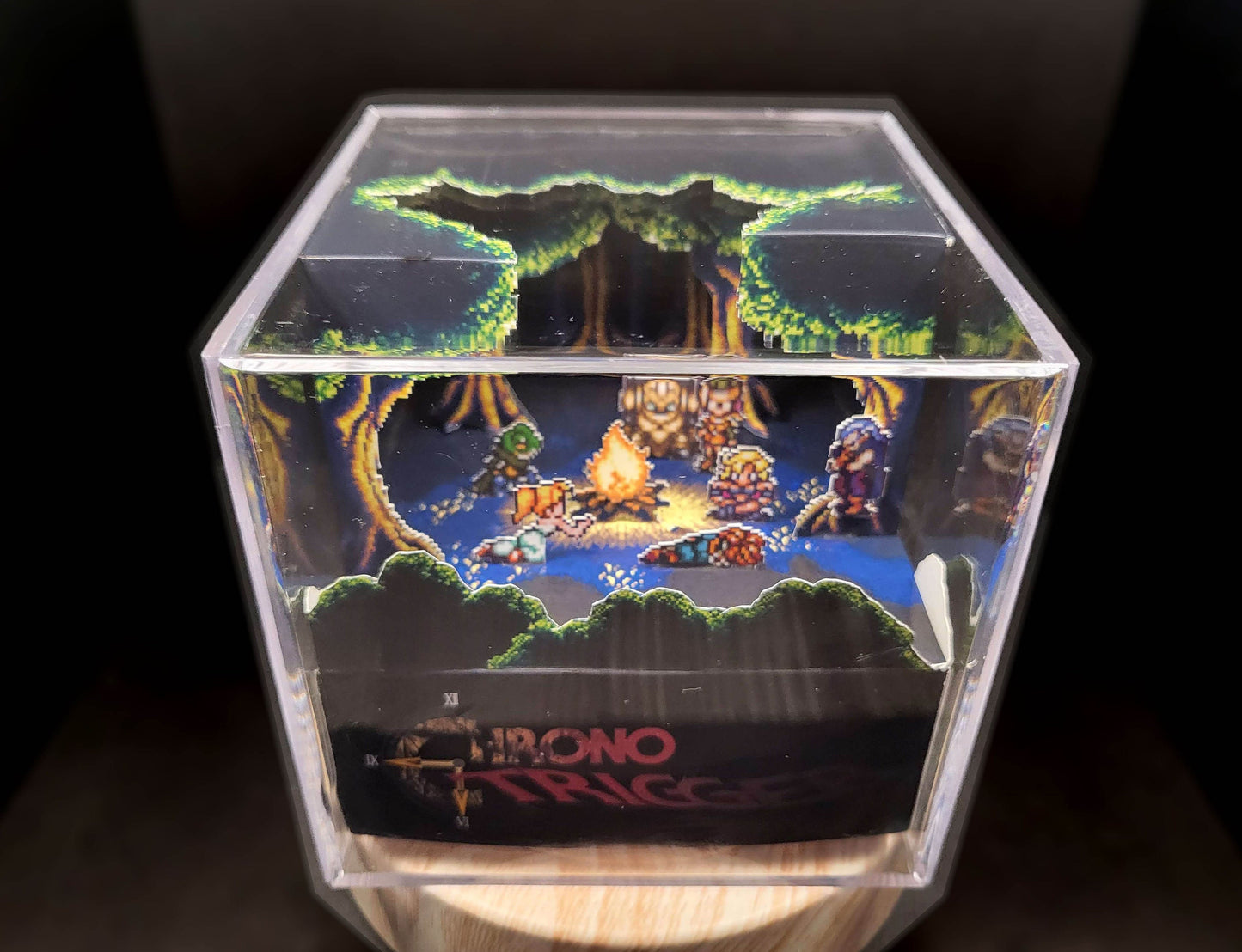 Chrono Trigger Fiona's Forest Diorama Cube