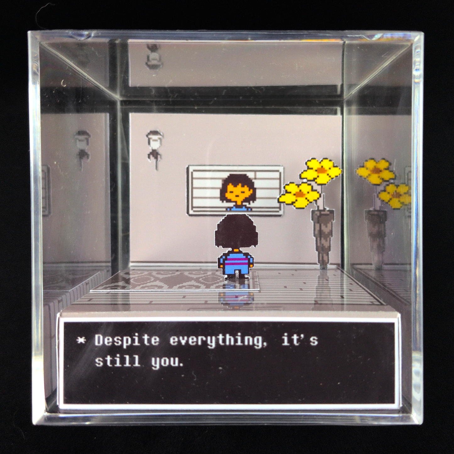 Undertale Mirror Diorama Cube
