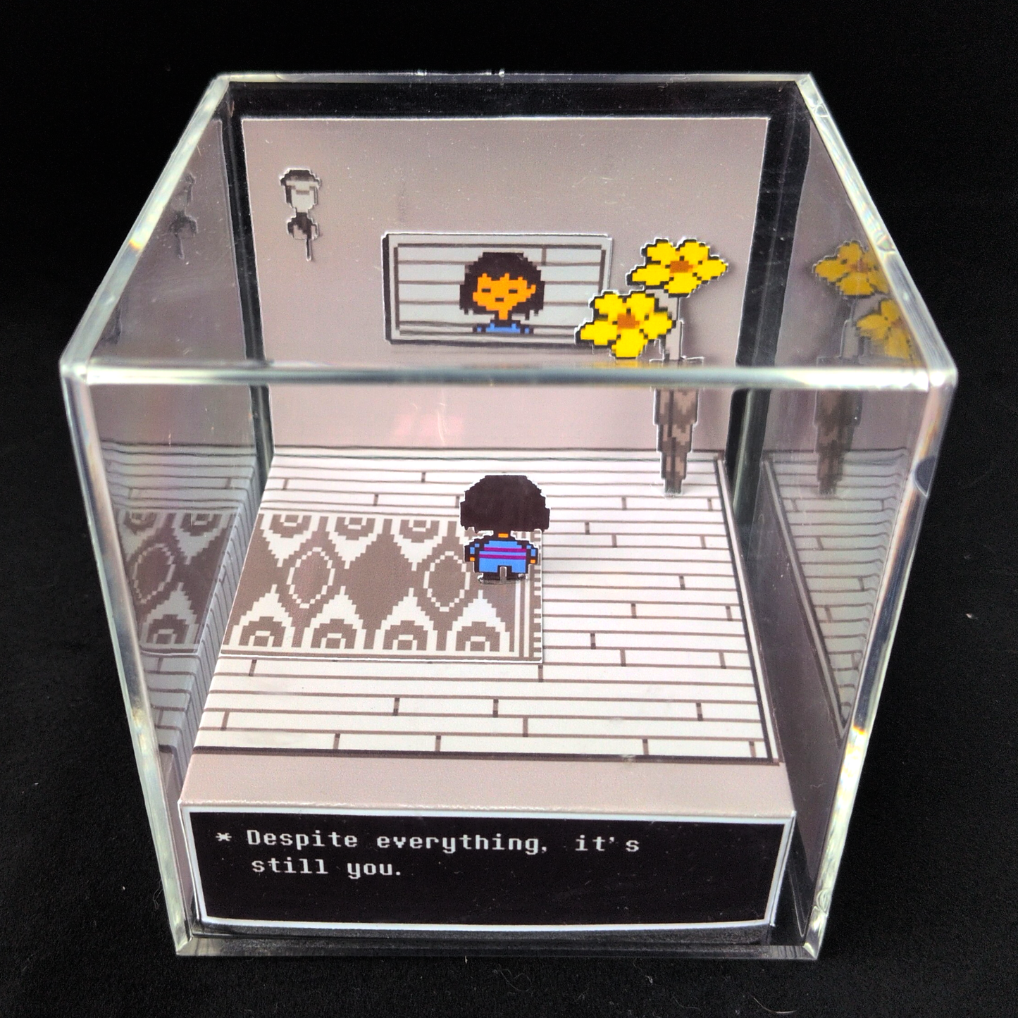 Undertale Mirror Diorama Cube