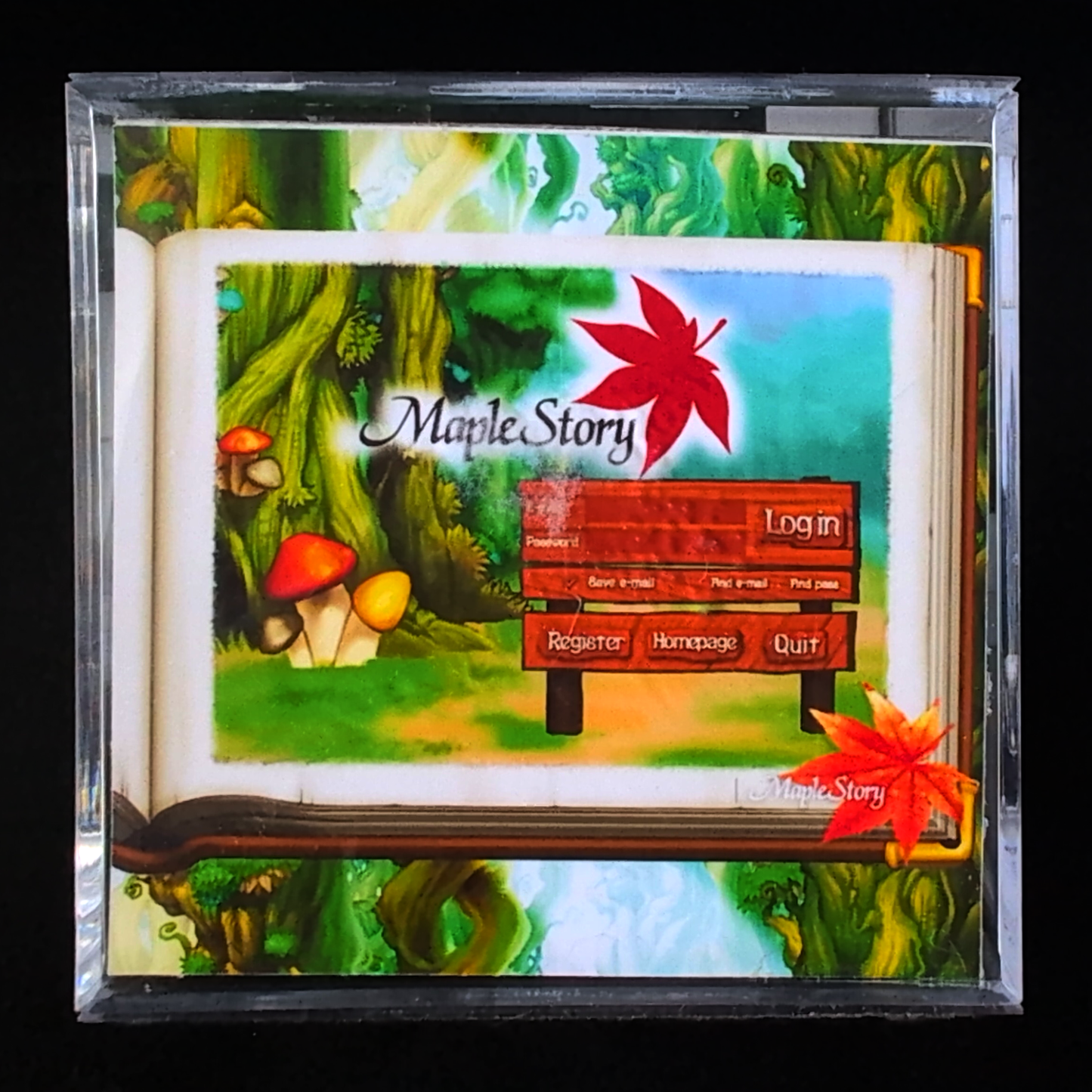 Maple Story King Slime Boss Diorama Cube