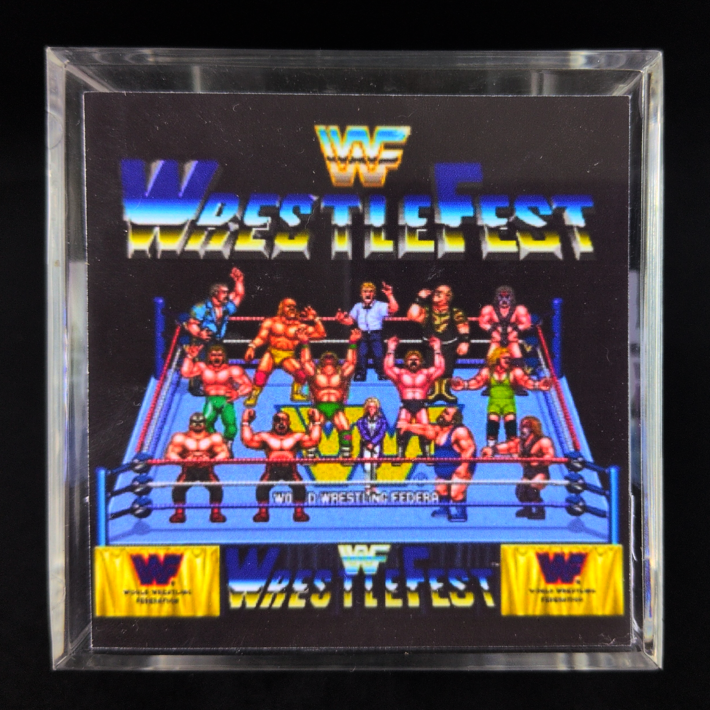 WWF Wrestlefest Arcade Diorama Cube