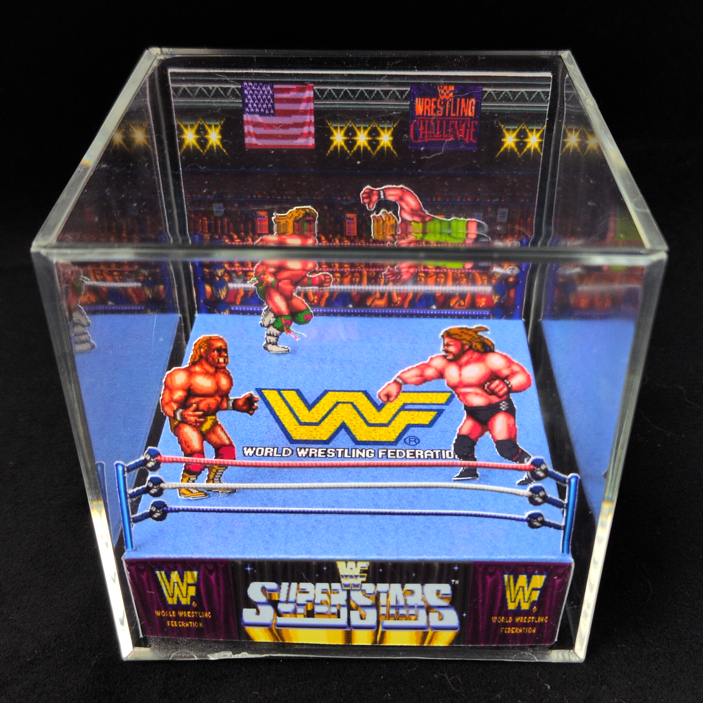 WWF Wrestlefest Arcade Diorama Cube