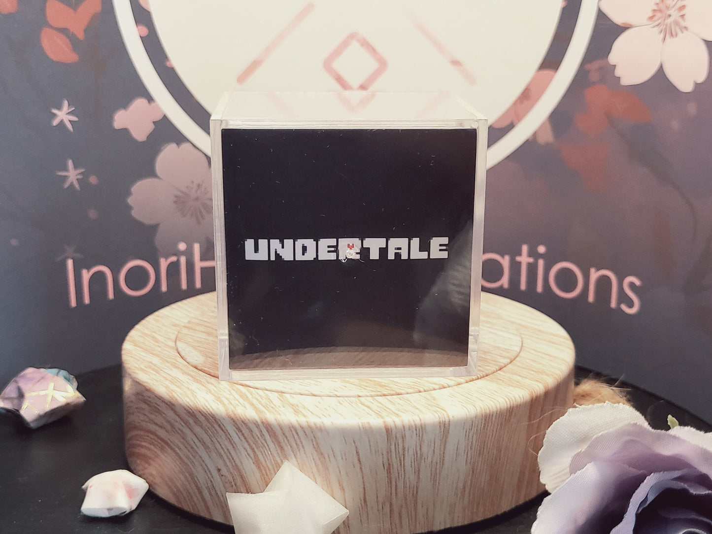Undertale Snowding Mini Diorama Cube