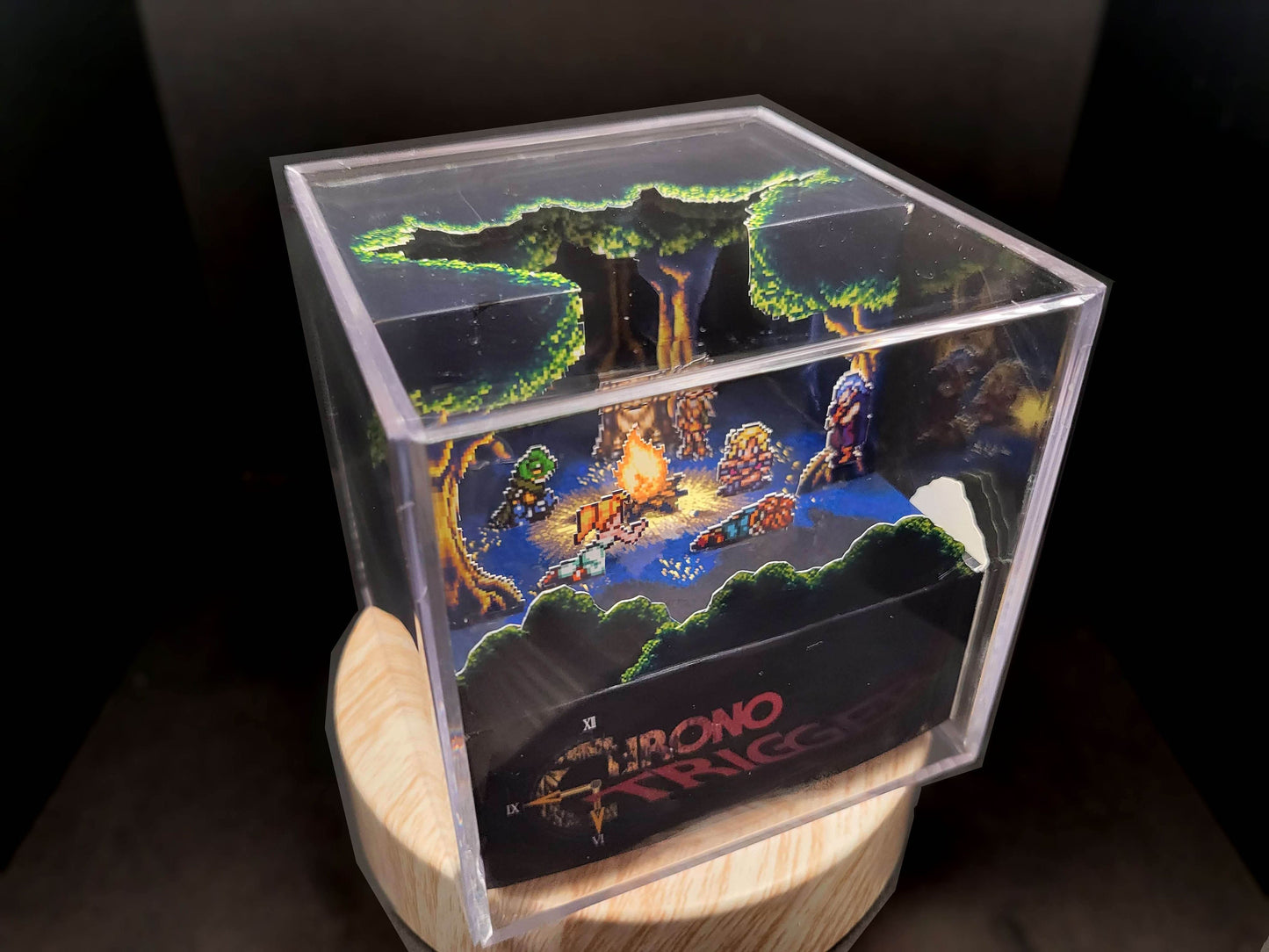 Chrono Trigger Fiona's Forest Diorama Cube