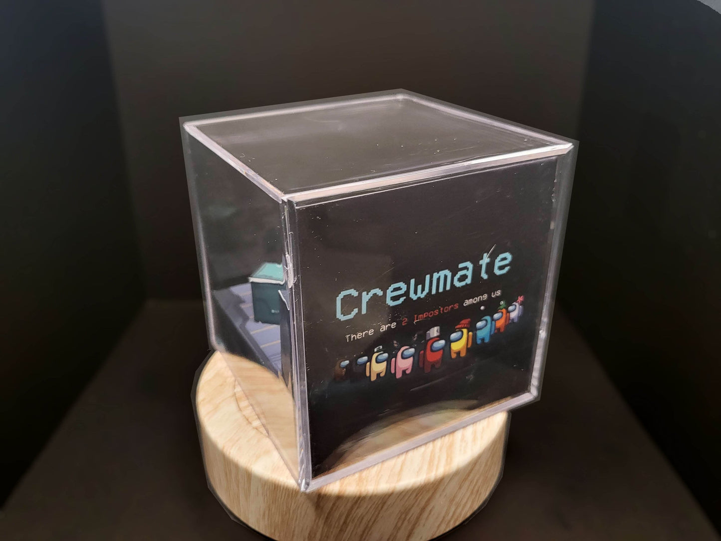 Among Us Diorama Cube Template