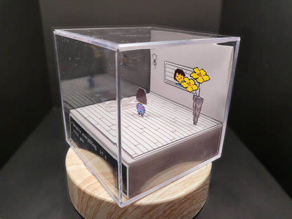 Undertale It's Still You Diorama Cube Template