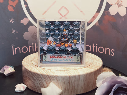 Undertale Snowding Mini Diorama Cube