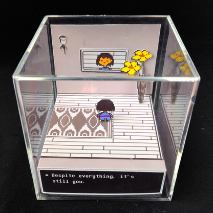 Undertale Mirror Diorama Cube