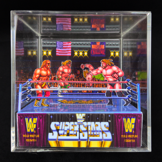 WWF Wrestlefest Arcade Diorama Cube