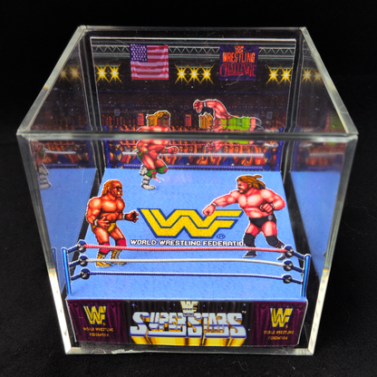 WWF Wrestlefest Arcade Diorama Cube